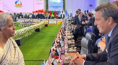 Sergio Massa se reunió con la titular del FMI en el G20