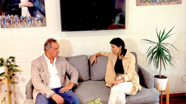 Daniel Scioli visitó Quilmes y se reunió con Mayra Mendoza