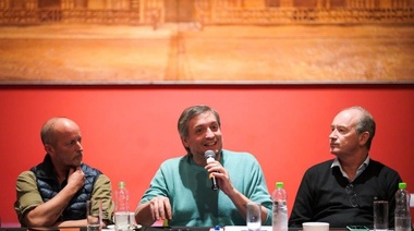 Máximo Kirchner encabezó una reunión del PJ bonaerense en Monte Hermoso