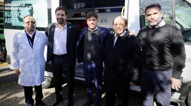 Kicillof: "Hay un Estado presente que trabaja para cumplir el derecho a la salud de todos y todas"