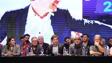 Kicillof: "Con la misma unidad que derrotamos una vez a las políticas neoliberales, vamos a ganar las próximas elecciones"