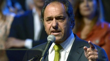 Scioli: "A la hora de la verdad, la gente va a votar a lo confiable"