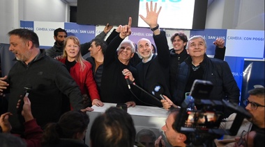 Claudio Poggi ganó en San Luis