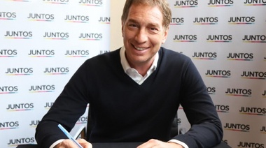 Santilli lanzó el primer spot de campaña, con eje en la seguridad