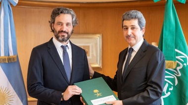 Arabia Saudita: Cafiero recibió al embajador para incrementar exportaciones e inversiones en sectores estratégicos