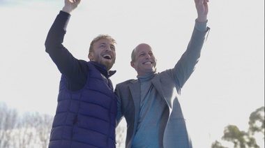 Insaurralde y Otermín cerraron la campaña de Lomas con un multitudinario encuentro