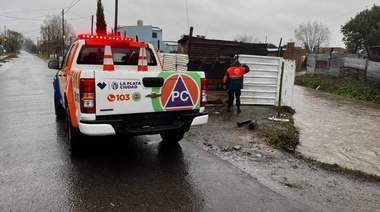 Más de 130 milímetros acumulados en La Plata