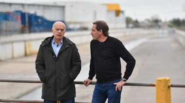 Garro y Grindetti anunciaron la segunda etapa del Plan de Obras Hidráulicas para La Plata