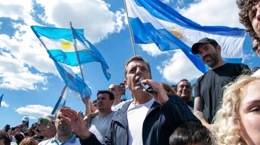 Massa en San Fernando: "Un país no se construye vendiendo los órganos, sino con corazón"