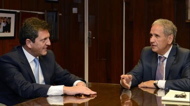 Palazzo saludó a los trabajadores bancarios en su día y llamó a votar a Massa en el balotaje