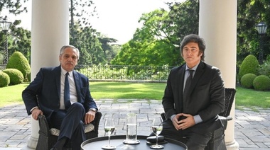 Transición: Terminó la reunión entre Alberto Fernández y Javier Milei