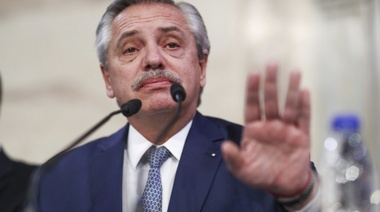 "Soy un Presidente que nunca fui denunciado por corrupción", destacó Alberto Fernández