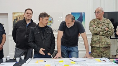 Kicillof sobre el temporal: "Esto no lo resuelve el mercado sino un Estado presente y eficaz"