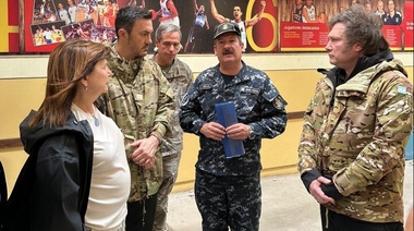 El Gobierno envió a las Fuerzas de Seguridad y a las Fuerzas Armadas a Bahía Blanca