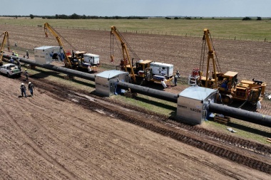 Se destraba el financiamiento de Techint para la segunda etapa del gasoducto Néstor Kirchner