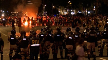 El Ministerio de Seguridad pidió cobrar los gastos por las protestas en el Congreso