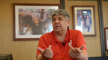 Para Pablo Moyano, el dato de inflación es "un dibujo que hizo el señor Lavagna"