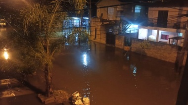 Temporal en el AMBA: una víctima fatal, inundaciones y voladura de techos