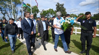 Kicillof: "Nuestro pueblo está demostrando que no va a resignar nunca su soberanía sobre las Islas Malvinas"