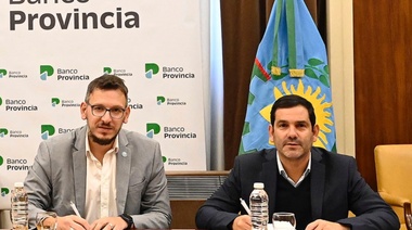 El intendente de Dolores firmó un acuerdo con el Banco Provincia para comprar camiones y equipamiento
