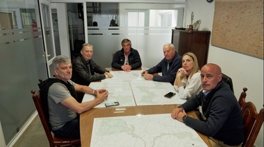 Fernando Gray se reunió con representantes de la Asociación Rural de General Belgrano