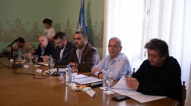 Palazzo, Cuattromo y Luayza encabezaron una reunión de trabajo en Diputados para debatir la reforma del Bapro