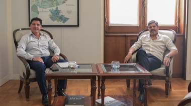 Bianco recibió a Marinucci para definir una "hoja de ruta" en el Ministerio de Transporte bonaerense
