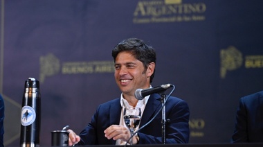 Kicillof: "Convocamos a un frente con todos los sectores que quieran ponerle un freno a Milei y defender a la Provincia"
