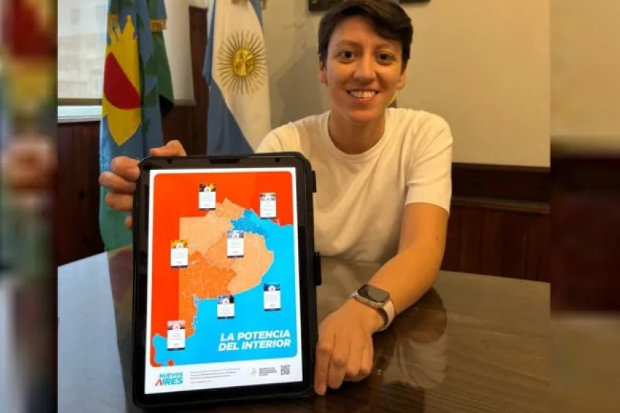 Lucía Gómez: "Queremos plantear una nueva reorganización de la provincia"