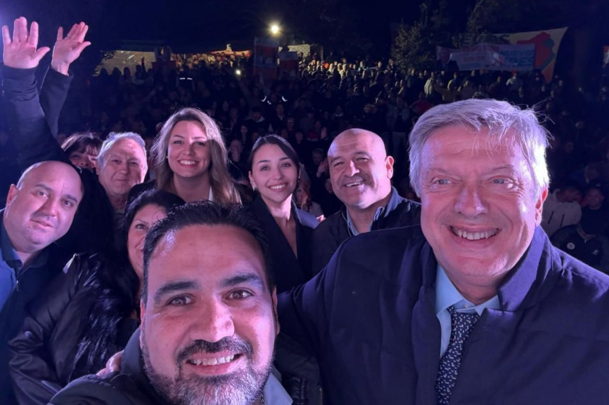 Con eje en la justicia y la seguridad, Fabián Luayza y Mauricio D´Alessandro cerraron la campaña de Nuevos Aires desde Berazategui