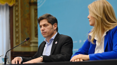 Kicillof: "La Ley de Financiamiento es en favor del orden económico y social de la Provincia"