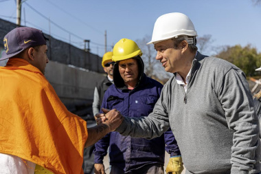Cascallares: "Pasaron las elecciones y en Almirante Brown seguimos con las obras"