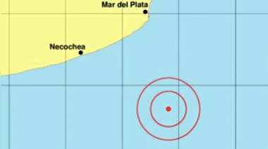 Registraron un sismo de 4,9 puntos en Mar del Plata