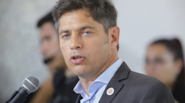 Kicillof y un mensaje a la interna peronista: "Hay que sumar a sectores y dirigentes"