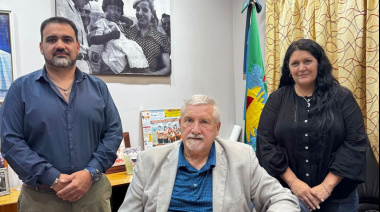 Fabián Luayza con el Mata Rodríguez