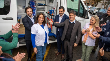 Juan Pablo García y Axel Kicillof encabezaron anuncios para Dolores