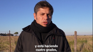 Kicillof pidió a los senadores nacionales que rechacen el proyecto que elimina las Zonas Frías