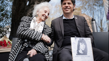 Kicillof: "Transformamos la memoria y el dolor en organización y lucha"