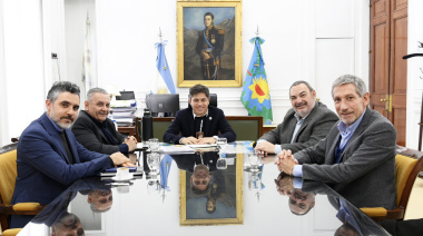 Axel Kicillof se reunió con martilleros bonaerenses: cuenta recaudadora y alquileres en agenda