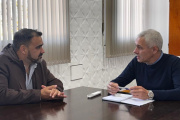 Fabián Luayza se reunió con el intendente de Berisso: "La seguridad para los municipios es una prioridad"