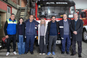Emotivo homenaje del Municipio de Almirante Brown a los Bomberos Voluntarios en su día