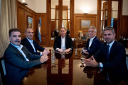 Pensando en el armado electoral, LLA y el PRO realizaron un reunión de trabajo