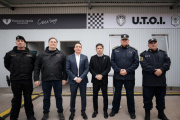 Kicillof inauguró una nueva base de la UTOI en Florencio Varela