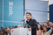 Kicillof: "Cuenten conmigo para que el año que viene la Argentina tenga una alternativa que termine con este modelo y empiece una etapa distinta"