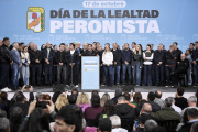 Kicillof reivindicó a Cristina en el Día de la Lealtad y se ofreció a "poner el cuerpo" para 2027
