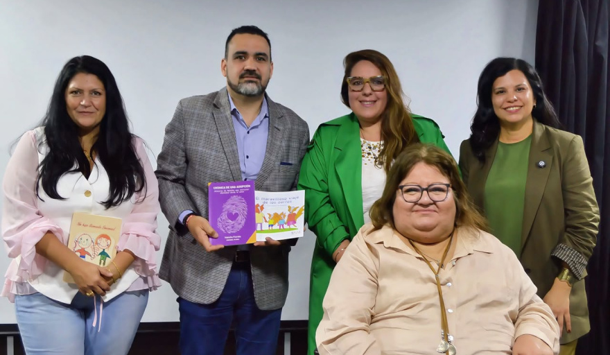Fabián Luayza presentó un proyecto que busca mejorar el proceso de adopción